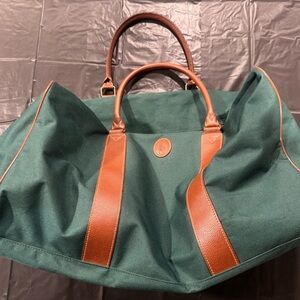 Green and Brown Men's Bag